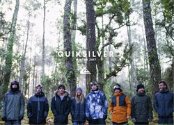 Преложения из Quiksilver в рекламном проспекте в вашем городе